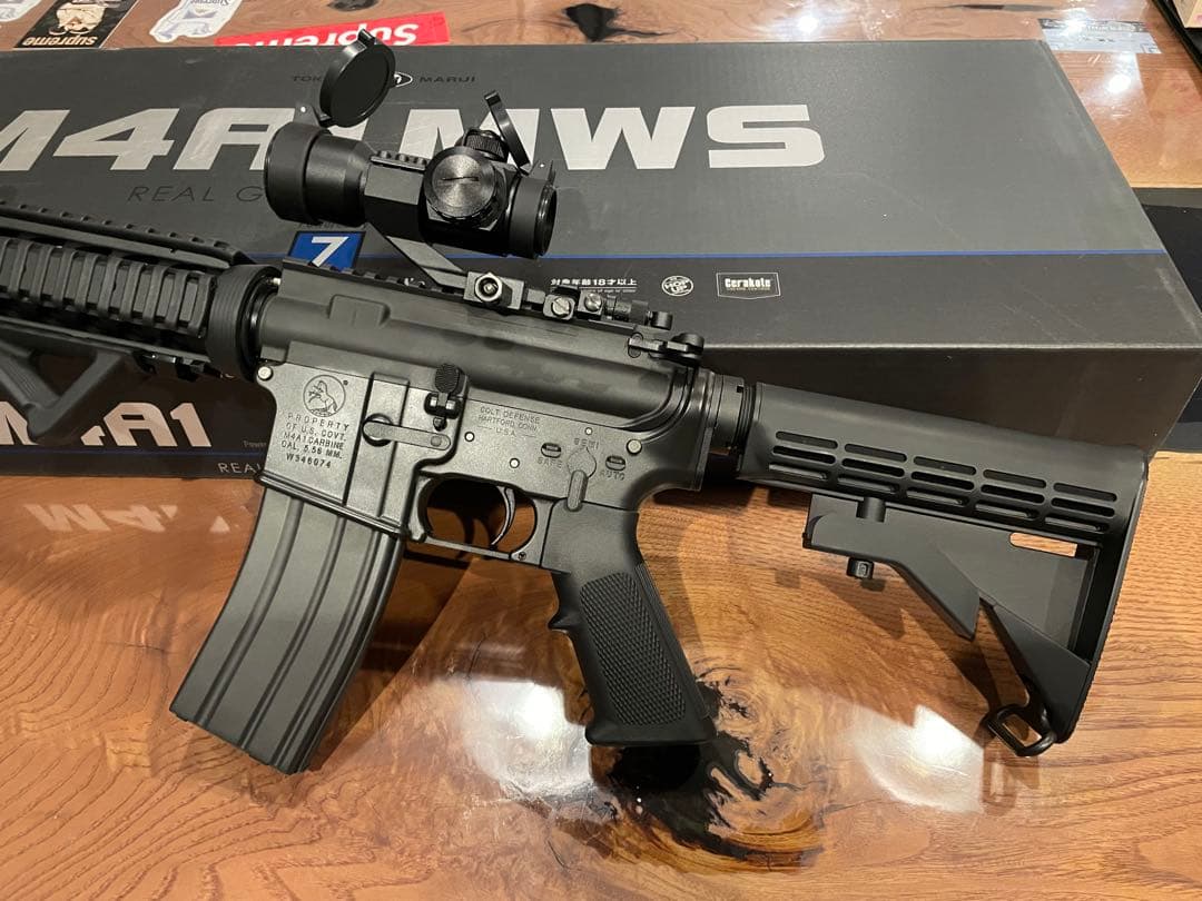 M4A1 MWS ガスガン スコープ付き
