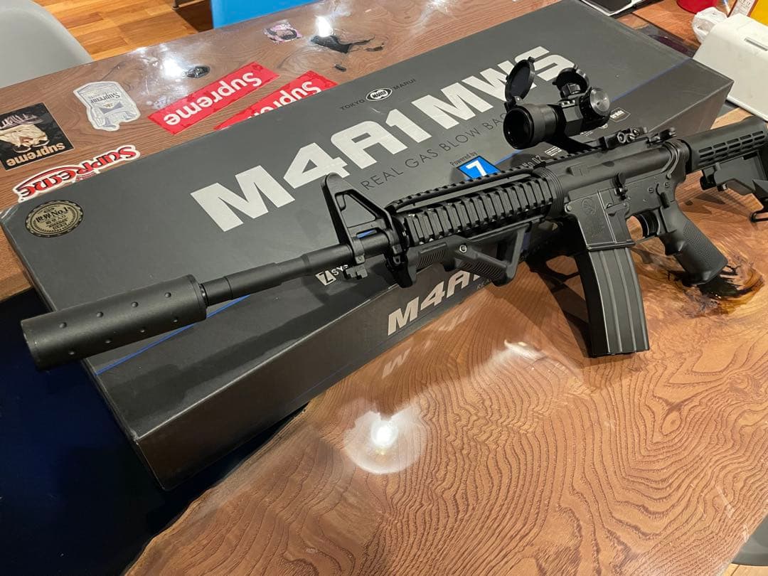 M4A1 MWS ガスガン スコープ付き