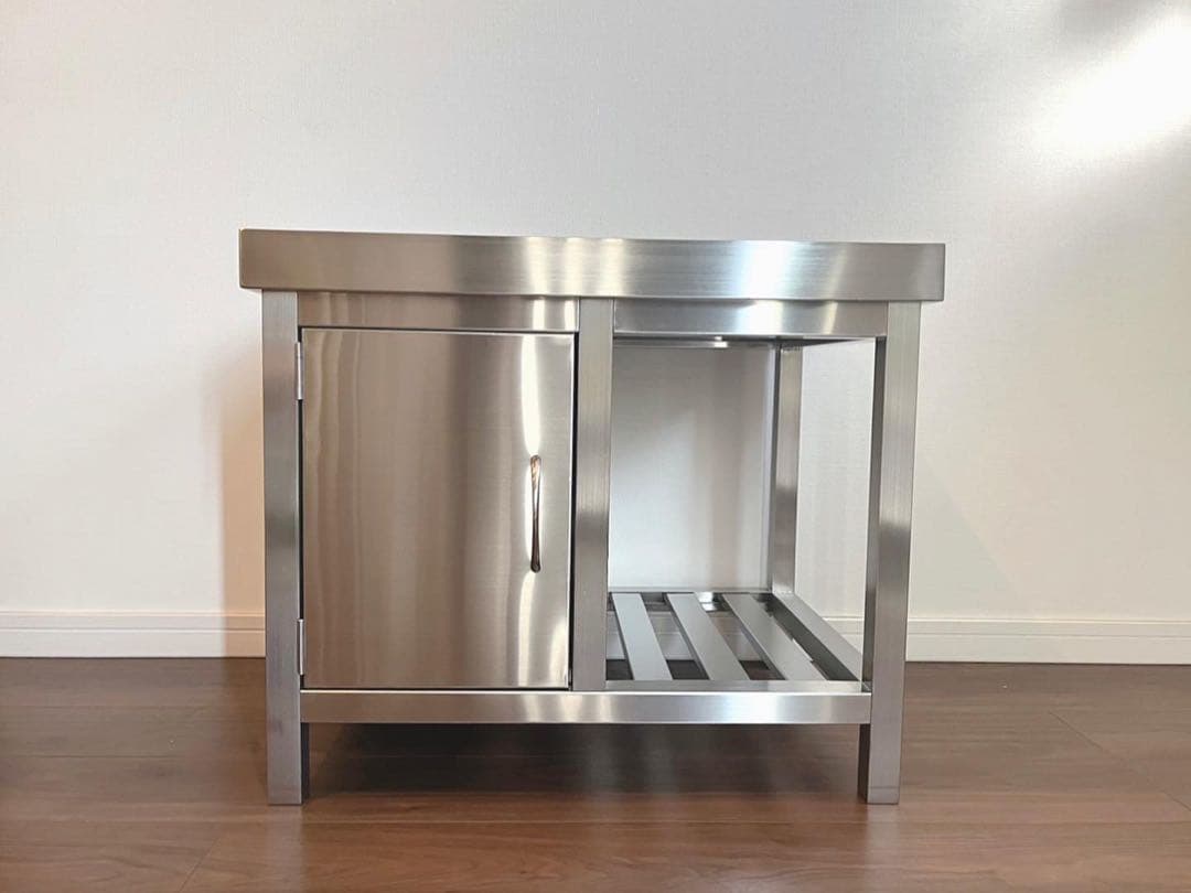 特注ステンレス製　水槽台