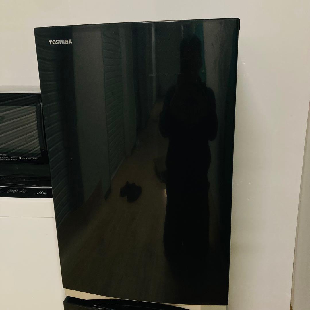 美品高品質ブラックでまとめた一人暮らし家電セット❗️大阪、大阪近郊配送無料