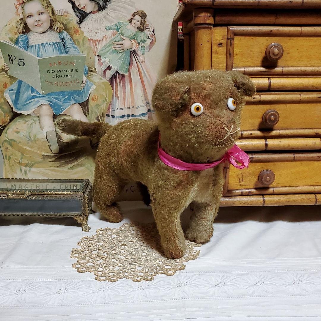 アンティーク　ファーネル？　犬