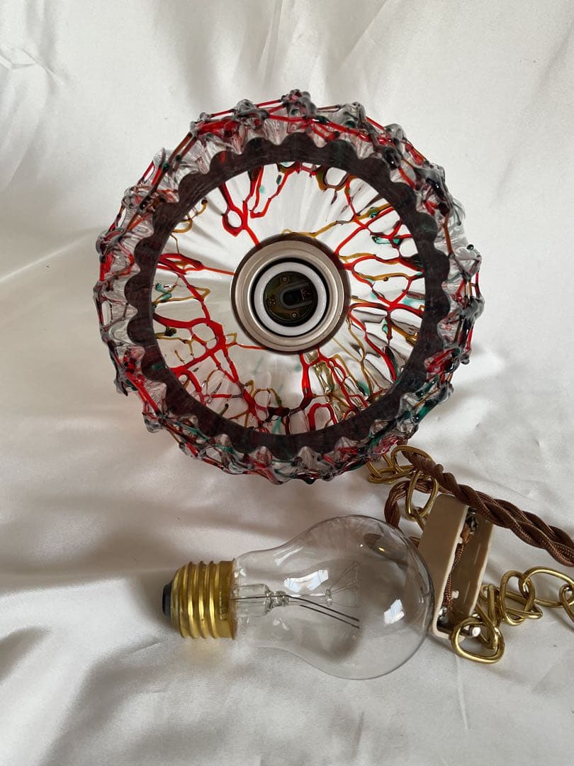 ヴィンテージ！美しい線状模様「ペンダントランプ」