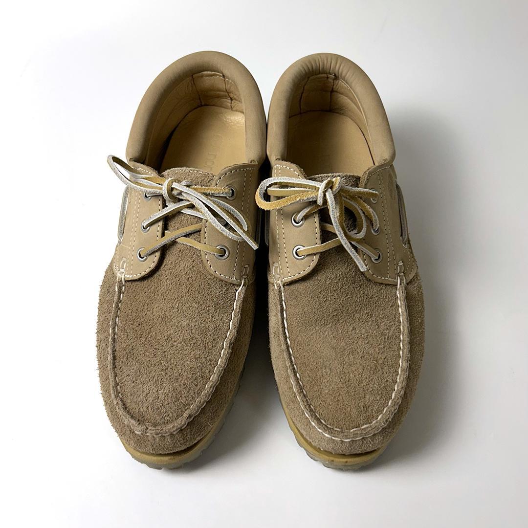 Timberland nonnative 3eye 28cm ベージュ ヌバック