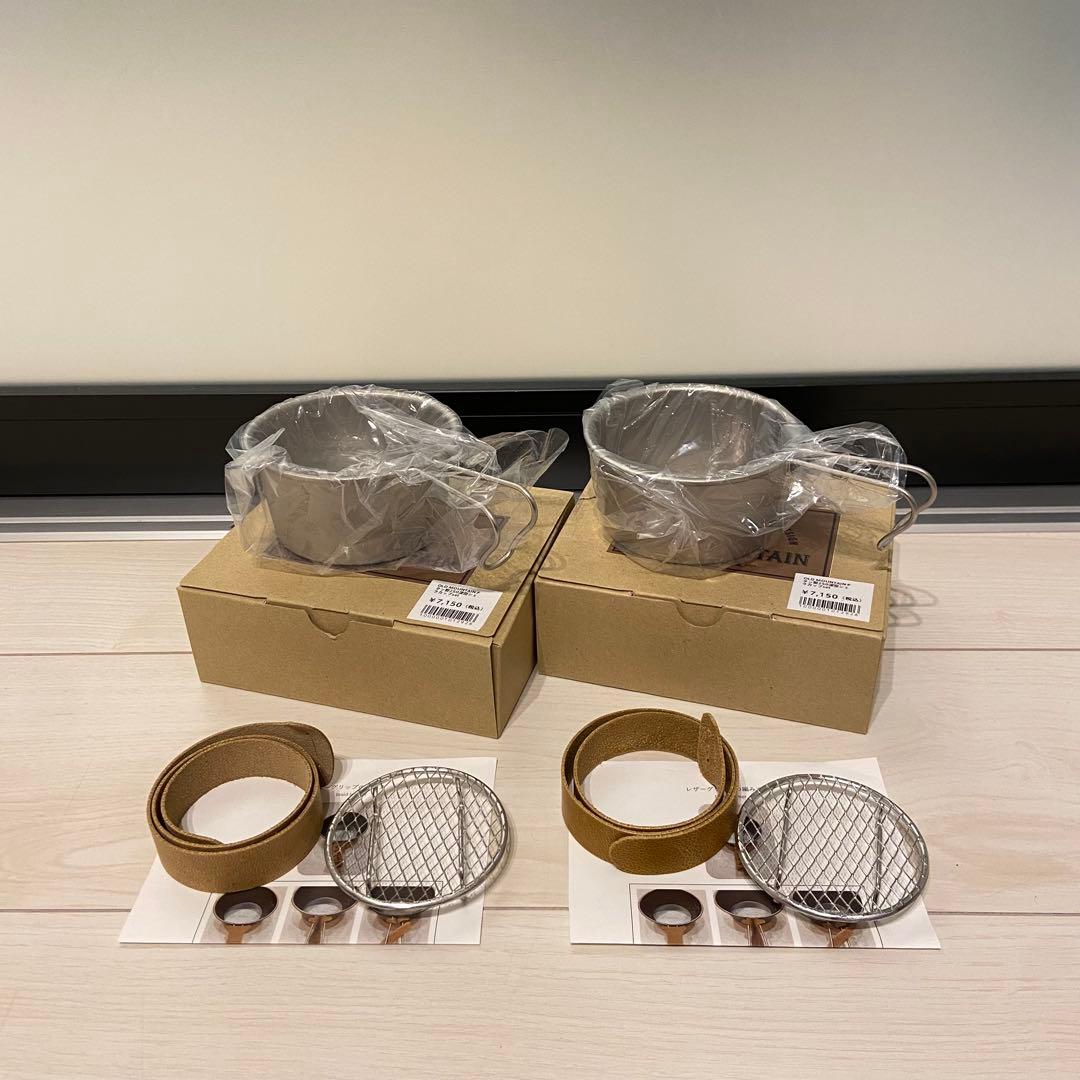 【新品】OLD MOUNTAIN ライスクッカー チタン 250深型シェラカップ