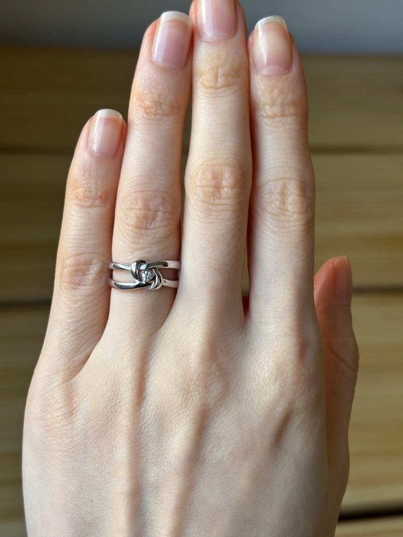 ヴァンドーム青山　K18WG リング　4.3g