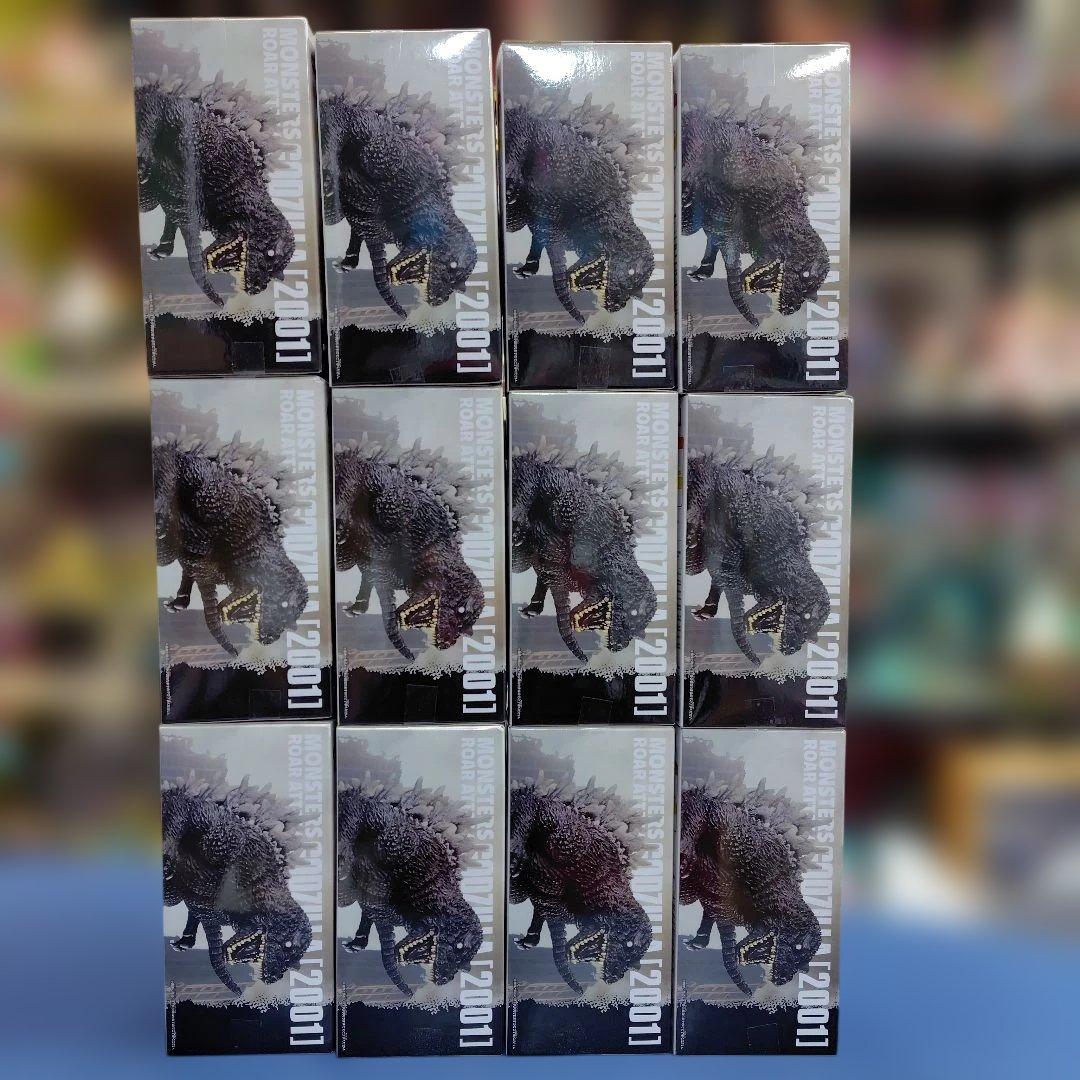 東宝怪獣シリーズ 怪獣咆哮撃 ゴジラ（2001） フィギュア　12個セット