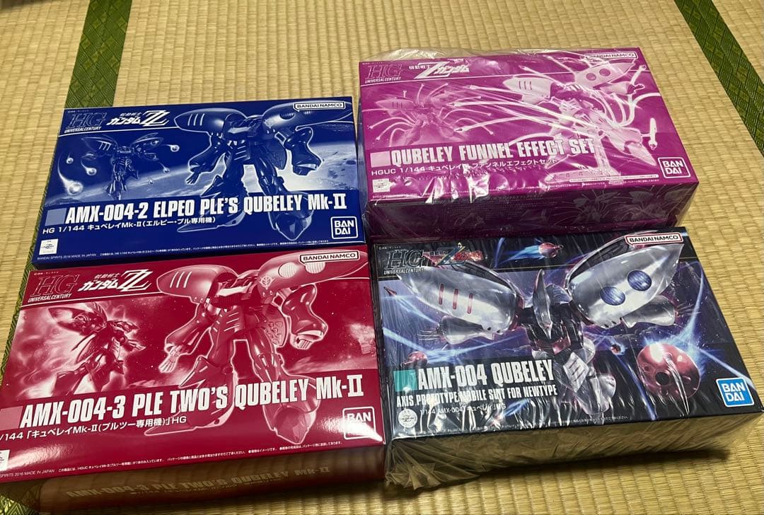 た*い様 HGキュベレイmk2.エルピープル機.プルツー機、キュベレイエフェクト