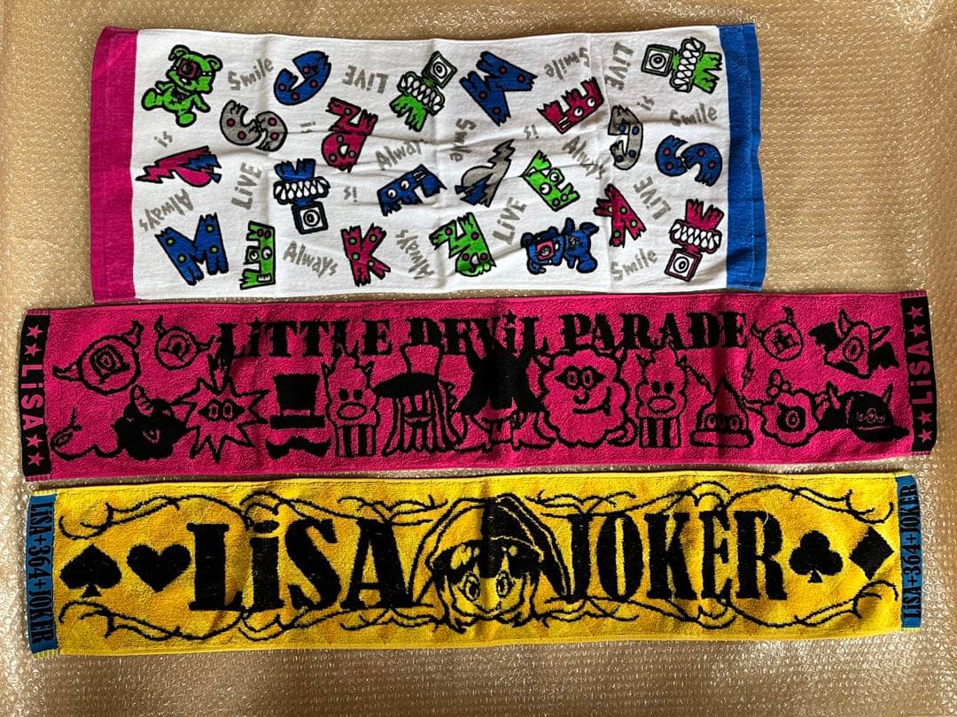 LiSA タオル シャツなどグッズまとめ売り