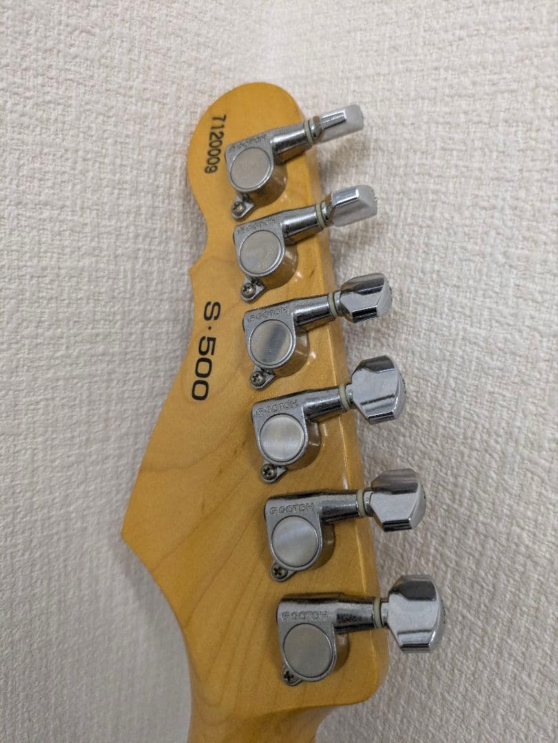 G＆L S-500　premium ストラトキャスター ピックアップ交換済