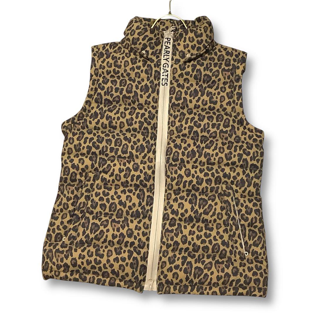 らぁちゃん様　51700円パーリーゲイツ4WAYレオパードダウンジャケット1