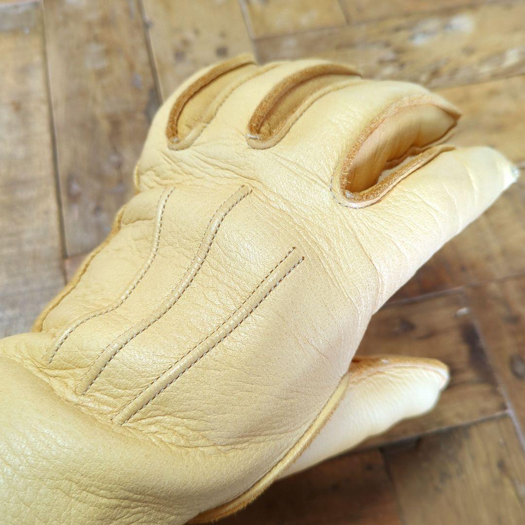 デラックスウエア製　グローブ（DLG-002）Color　キャメル Ｍサイズ