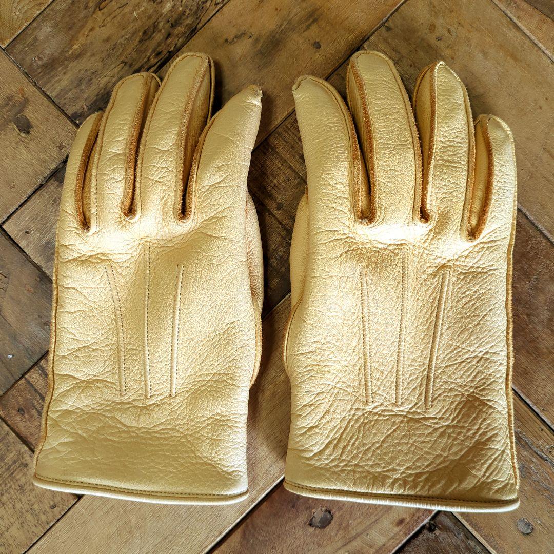 デラックスウエア製　グローブ（DLG-002）Color　キャメル Ｍサイズ