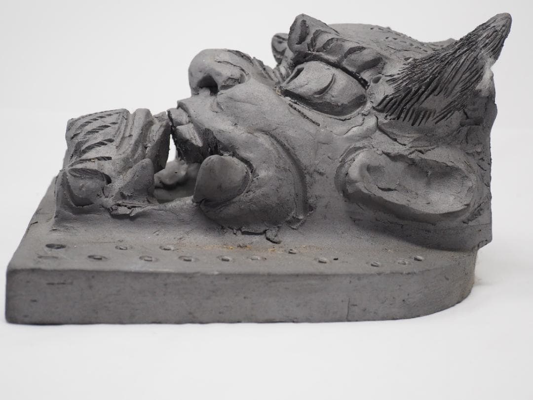 鬼瓦　沖縄産　守り神　縁起物　破邪