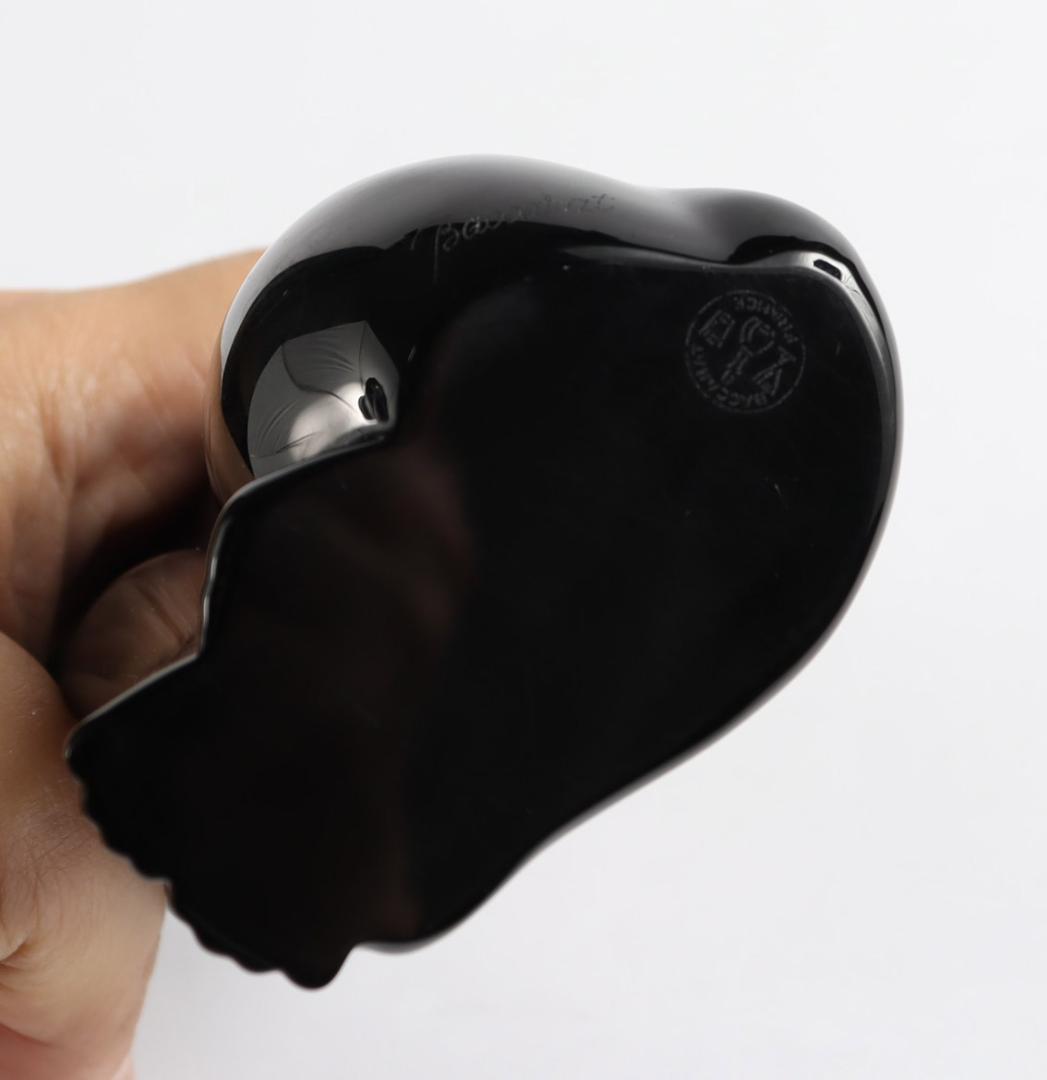 Baccarat バカラ クリスタルエジプシャン キャット ブラック 猫