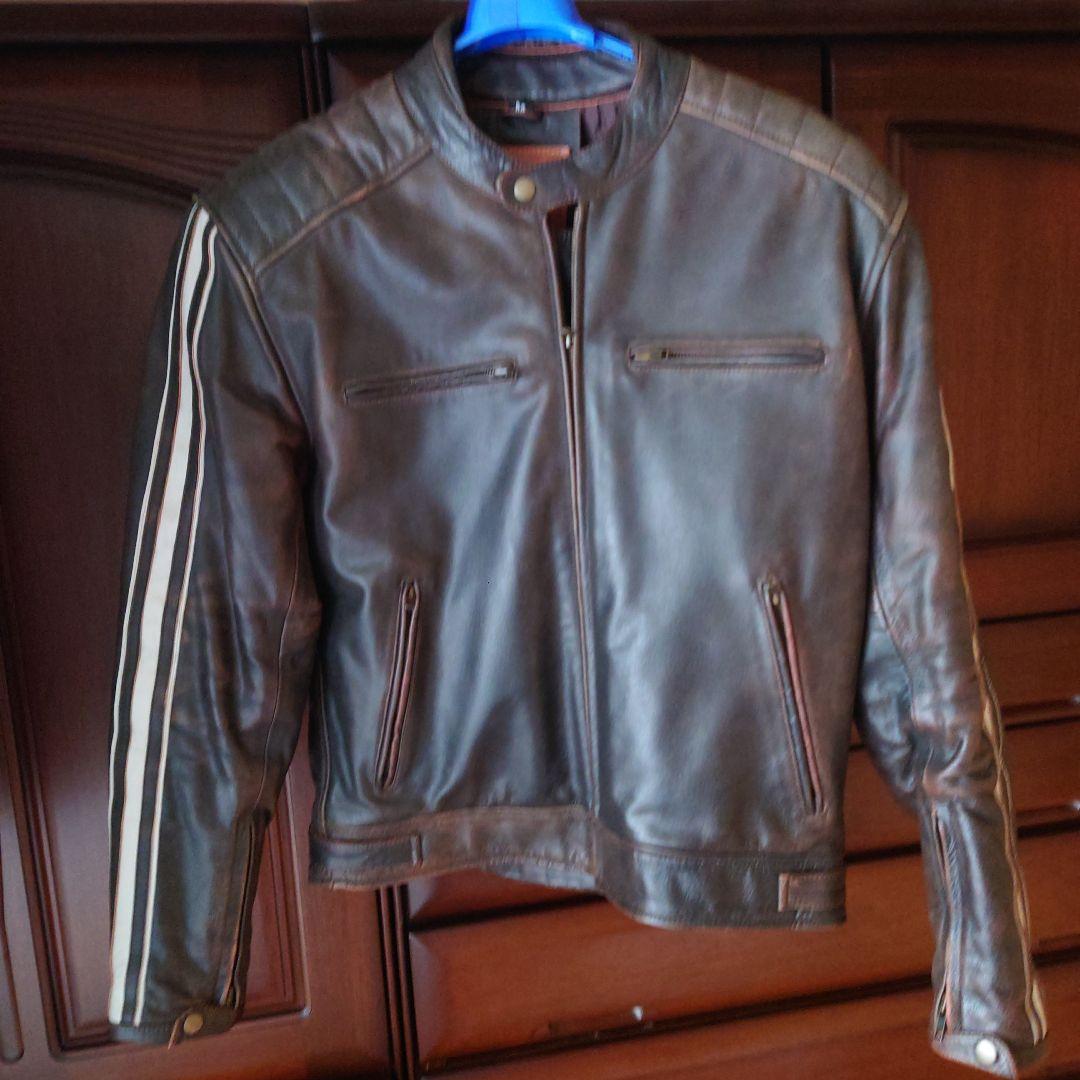 カ*リ様 DEGNER デグナー　ヴィンテージレザージャケット　牛革　ブラウン