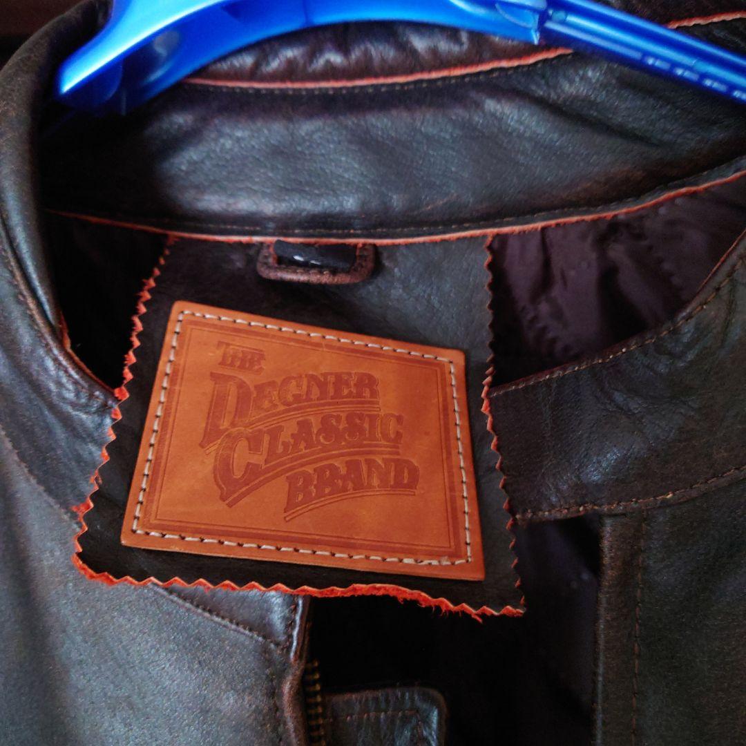 カ*リ様 DEGNER デグナー　ヴィンテージレザージャケット　牛革　ブラウン