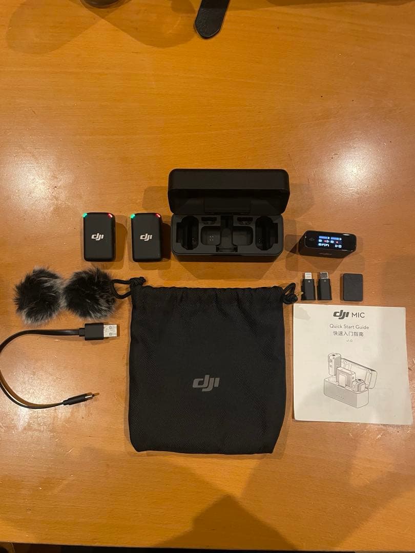 MOMO様　DJI Mic ワイヤレスマイクセット