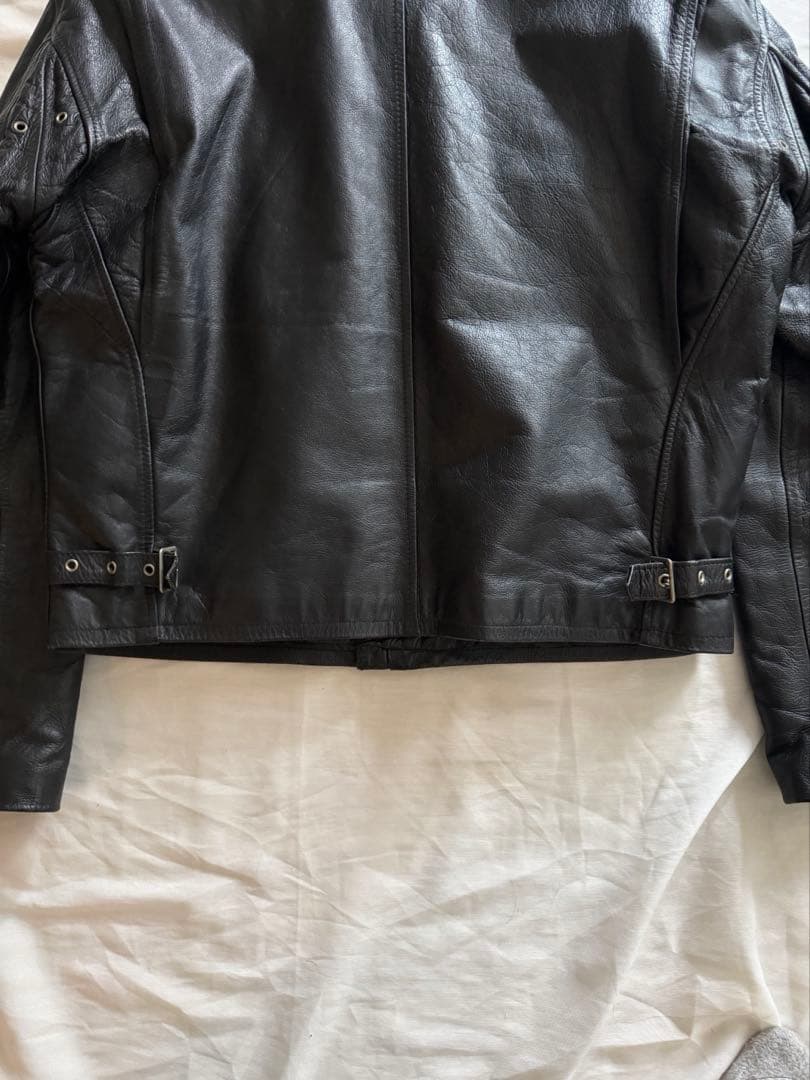 ジャケット・アウター 90s single biker jacket cow leather L