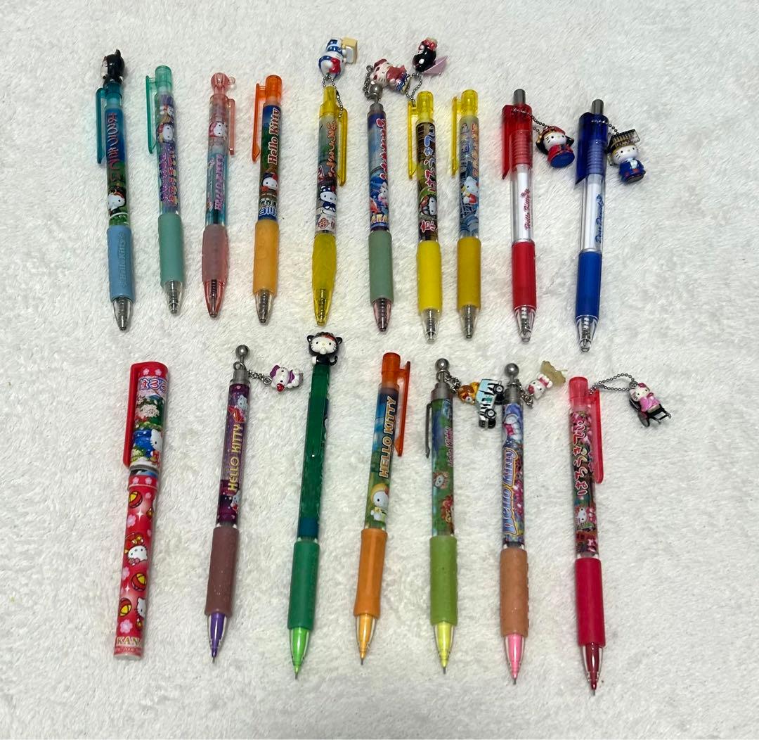 値下げしました 激レアハローキティご当地限定 ボールペン×シャーペン 17本