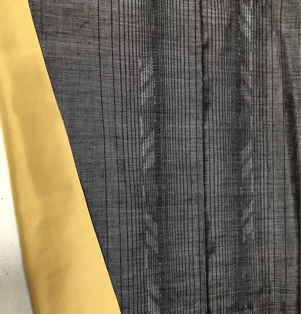 新品正絹本場泥大島紬　9マルキ　間道　⑨( 訪問着、留袖、袋帯なども出品)