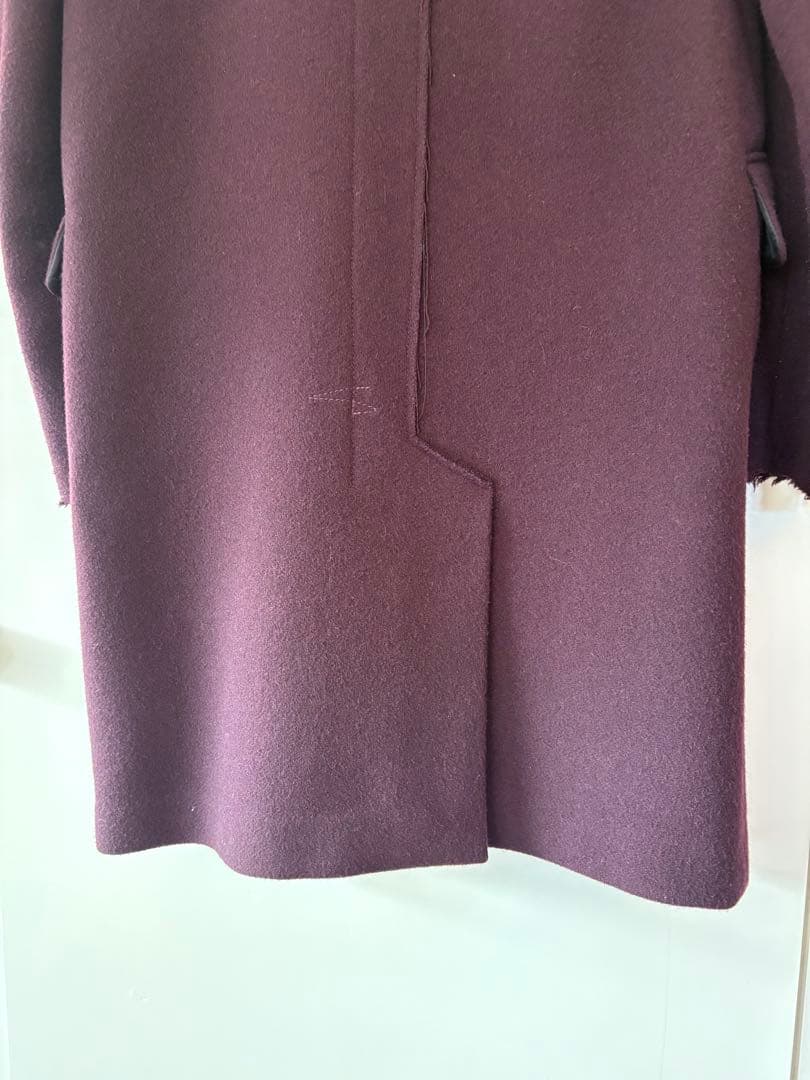 【美品】Maison Margiela ⑥パープル チェスターコート42