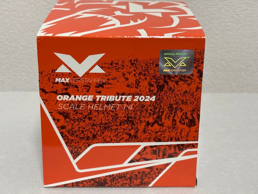 マックスフェルスタッペン2024オレンジトリビュート1/4ヘルメット