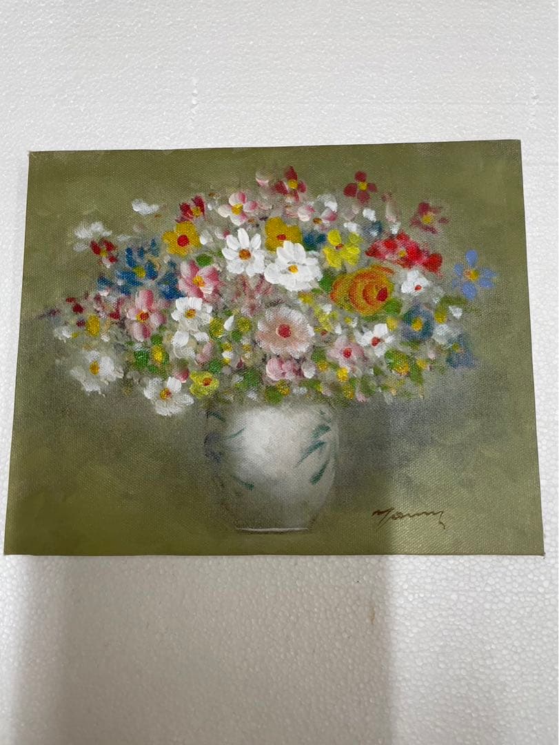 油絵 F3  ( 画家 Yヤング )           韓国の画家