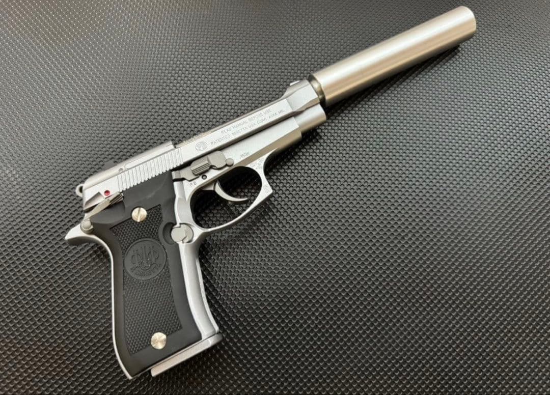 ウエスタンアームズベレッタM84FS/ジンクス サイレンサーモデル