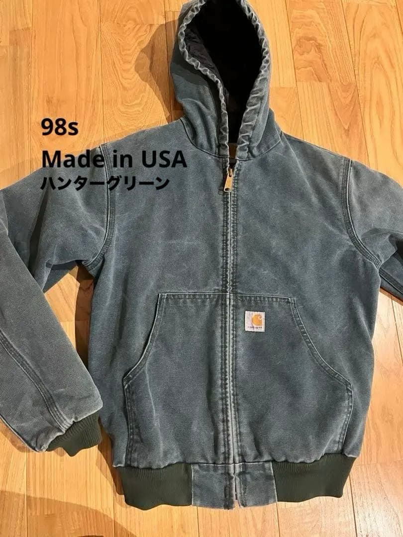 98年 星タグ カーハート carhartt アクティブジャケット Y06HTG