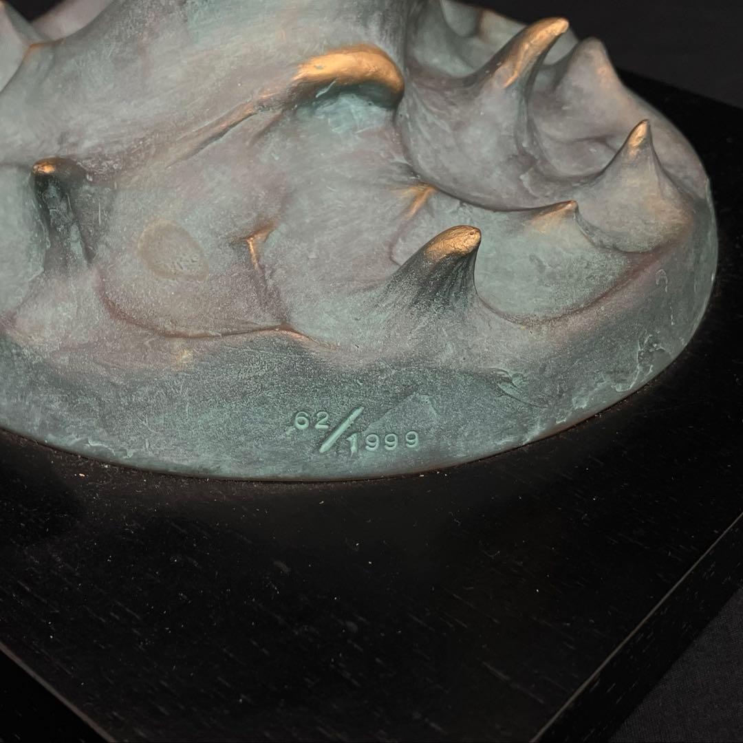 ヘミングウェイ 生誕100周年記念 老人と海 カジキ ブロンズ像 62/1999