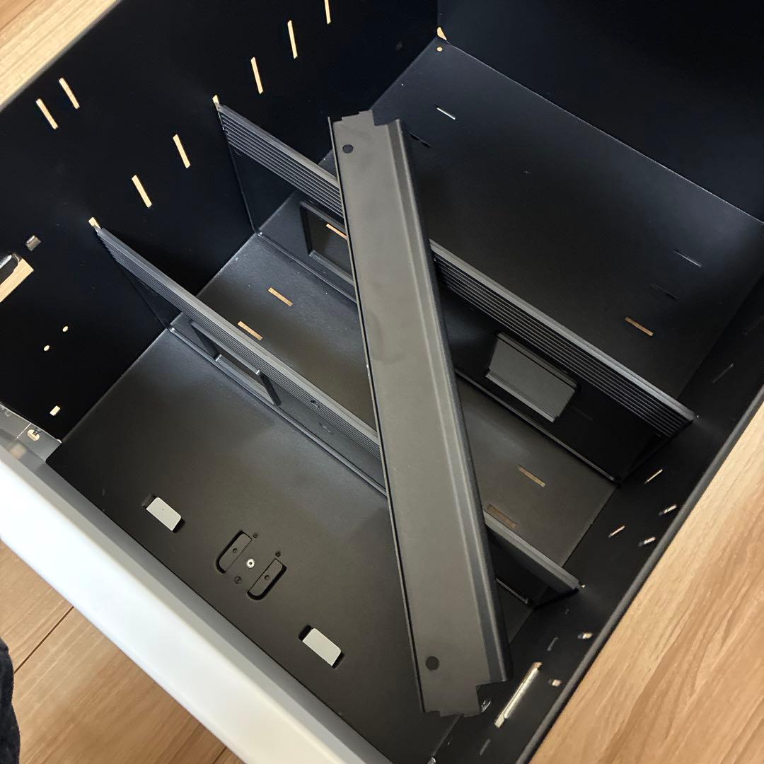 【未使用品】ホワイトデスクワゴン