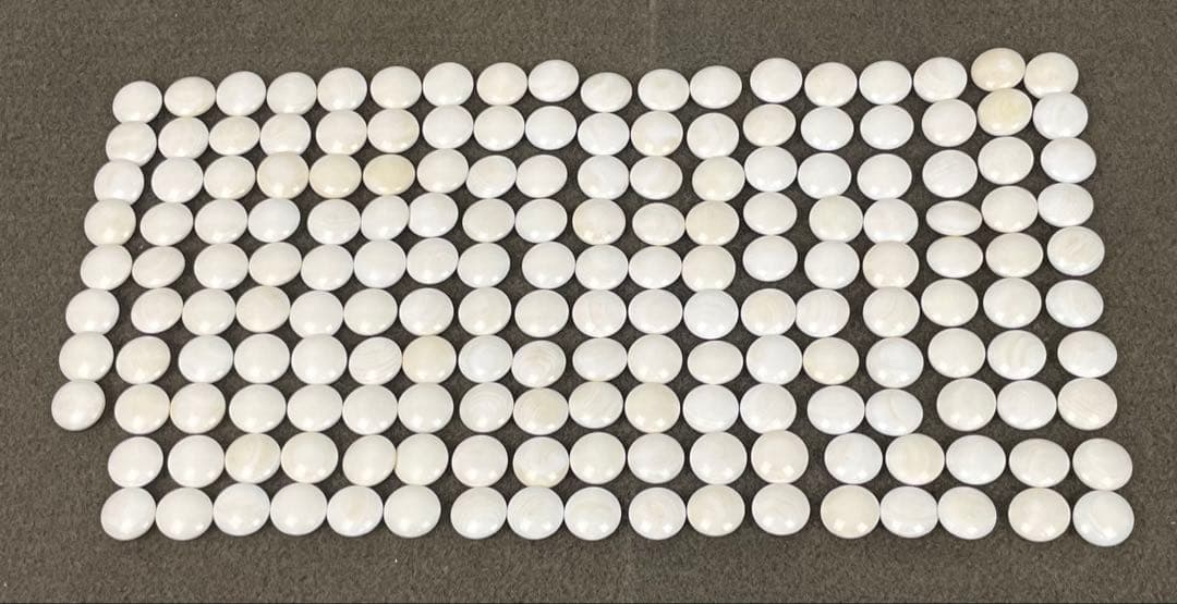 囲碁 蛤碁石 那智黒石 34号 35号 碁石 碁笥 桐箱 セット