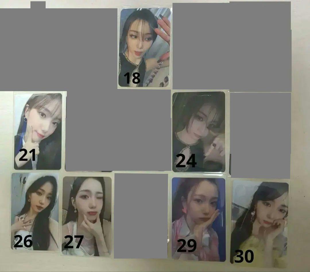 Kep1er ヨンウン トレカ バラ売り可