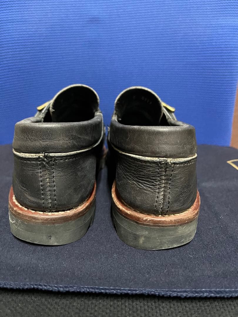 ラッセルモカシン　モンクストラップ　25 モカシン　アメリカ　25