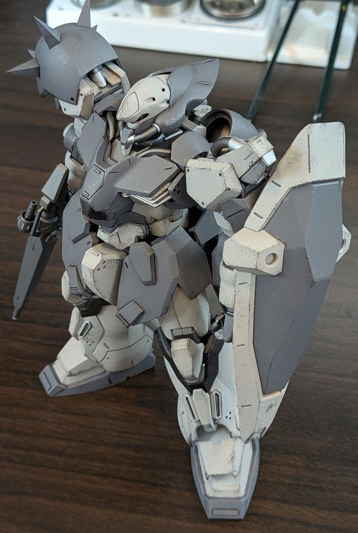 塗装済完成品 HG 1/144 メッサーF01型 ガンプラ プラモ ハサウェイ