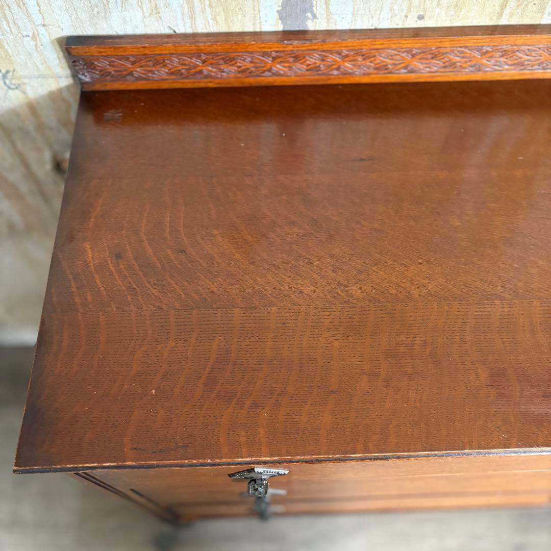 英国アンティーク　イギリスヴィンテージ　コンソールチェスト　サイドボード