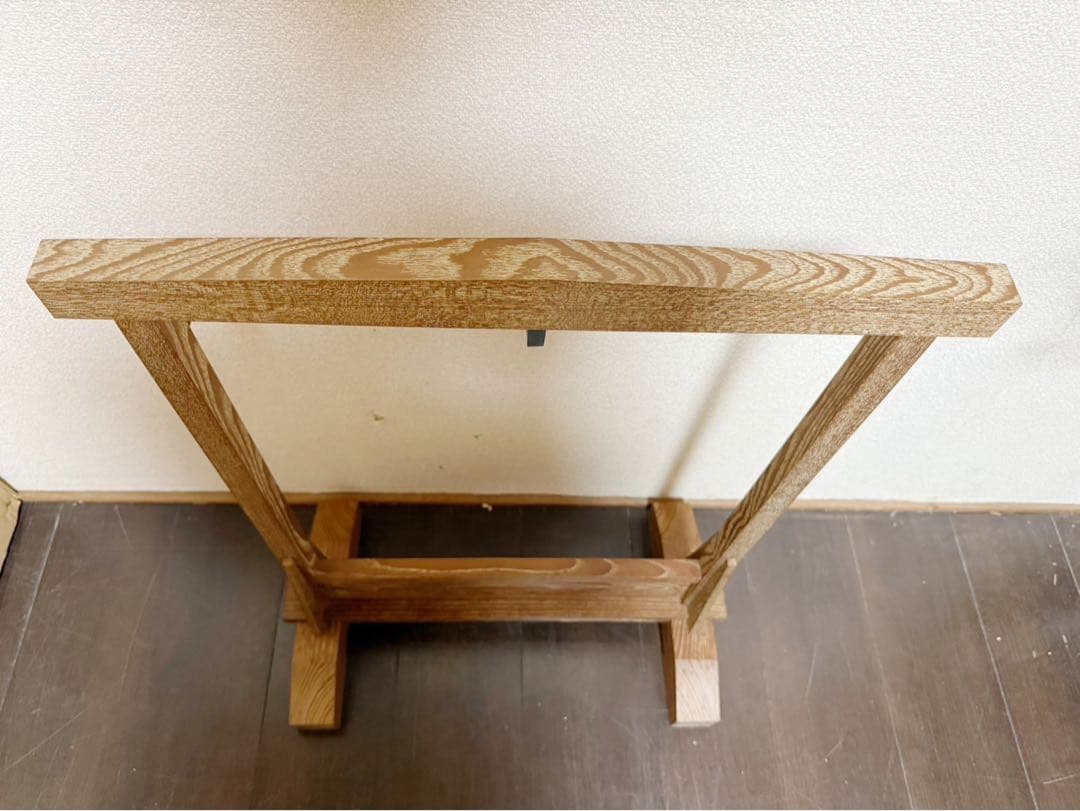 未使用 茶道具 水屋道具 桑 七宝透 銅鑼枠 金谷浄雲作 銅鑼 銅印 桴付 元箱