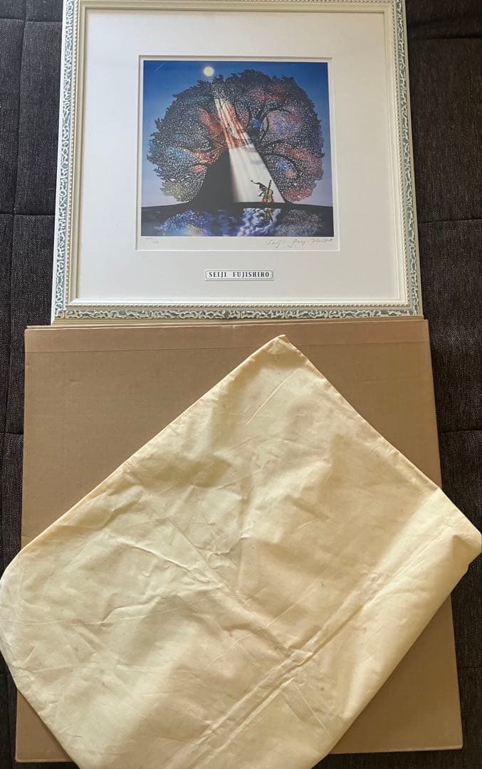 マ*ウ様 藤城清治 月光の響き 限定　409/450