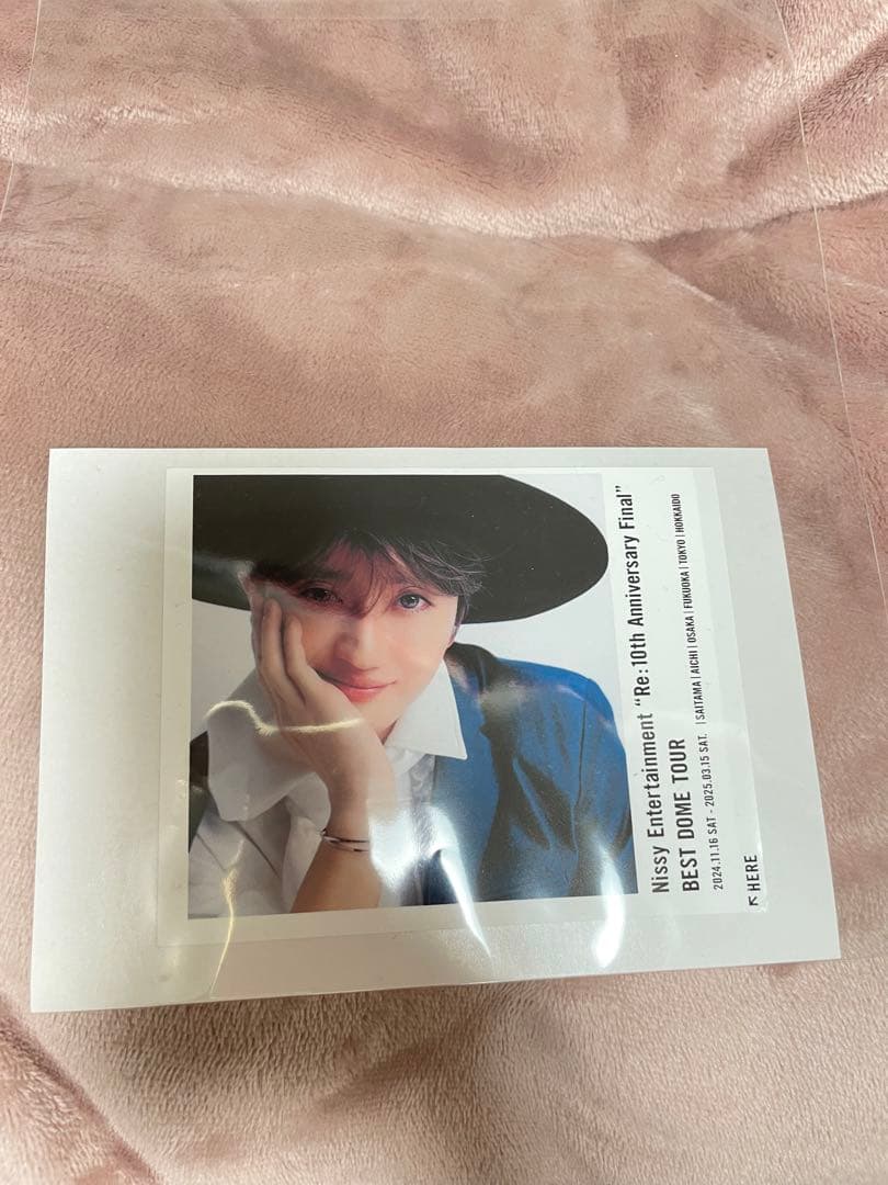 Nissy Re:10thBEST DOME TOUR グッズ