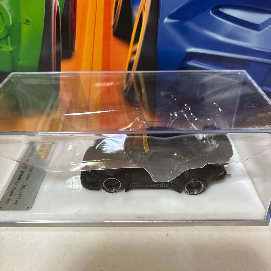 絶版　1/64PGM RWB 930 Black ポルシェ