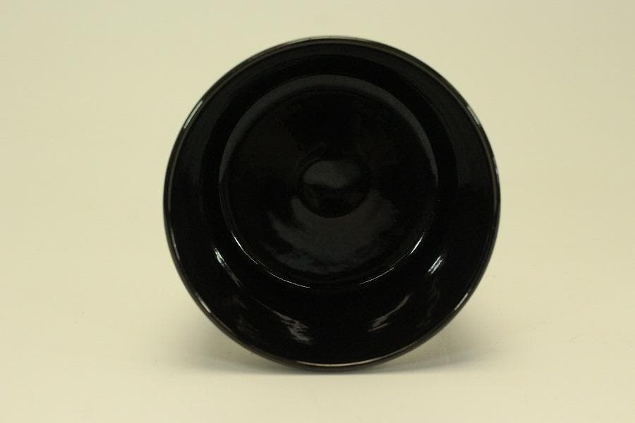 茶道具 福鼡之絵 茶碗 粟田焼 佳山 木箱付(メ1393)