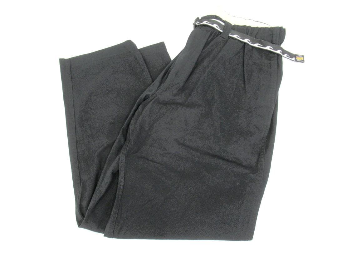 【チャレンジャー】チャレンジャー　ブラック　チノイージーパンツ　Lサイズ