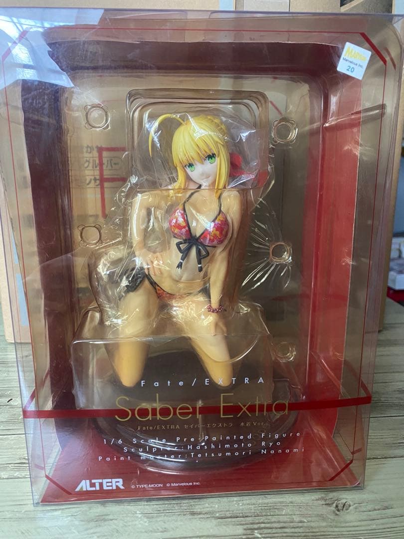 Fate/Extra Saber Extra 1/7スケール 開封品