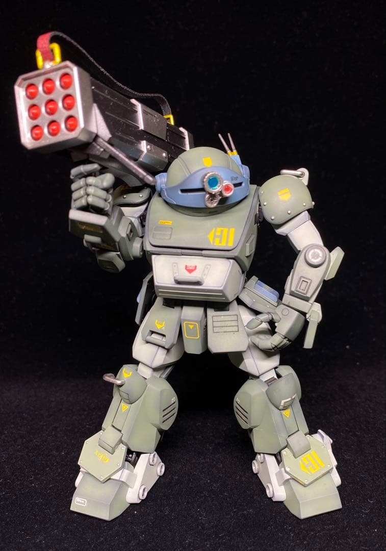 【プラモデル完成品】　HG スコープドッグ＋拡張パーツセット1.2