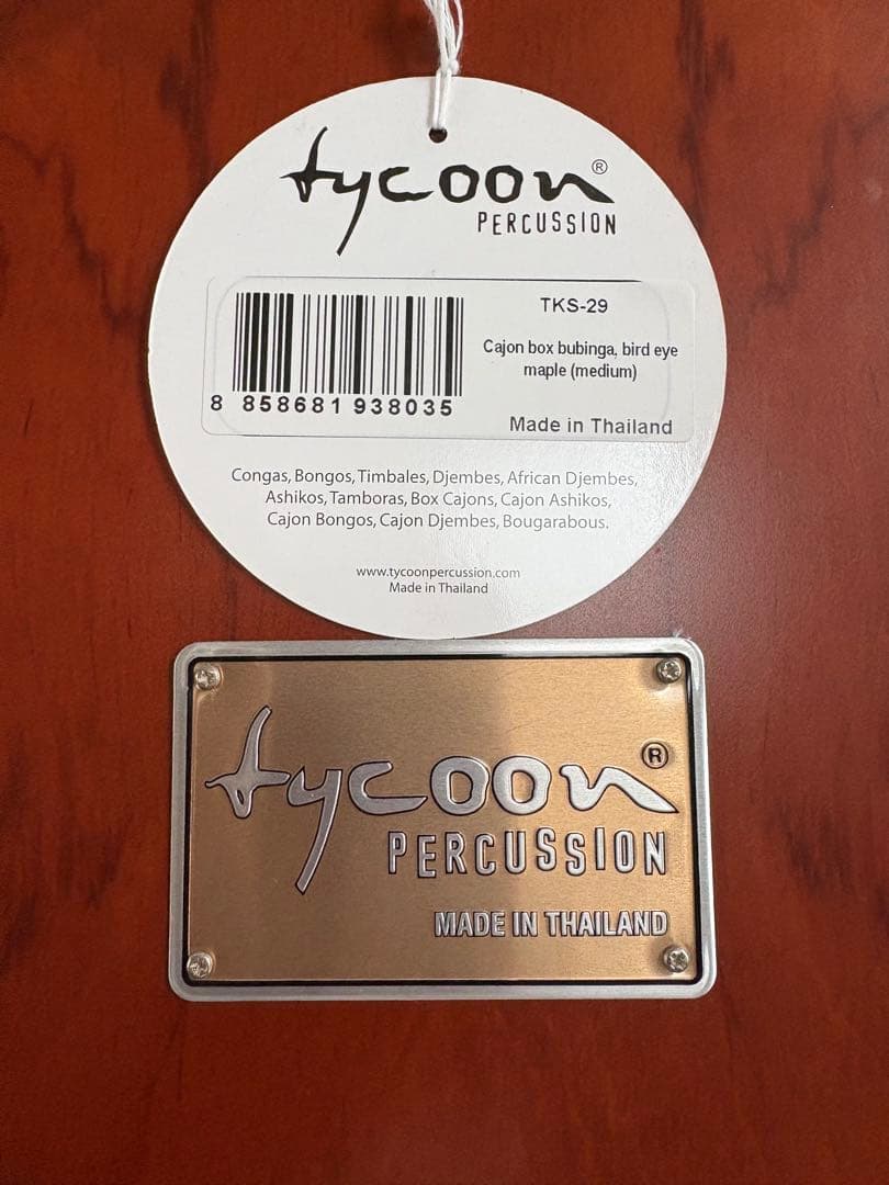 美品‼️ tycoon percussion カホン ケース、カスタネット等付