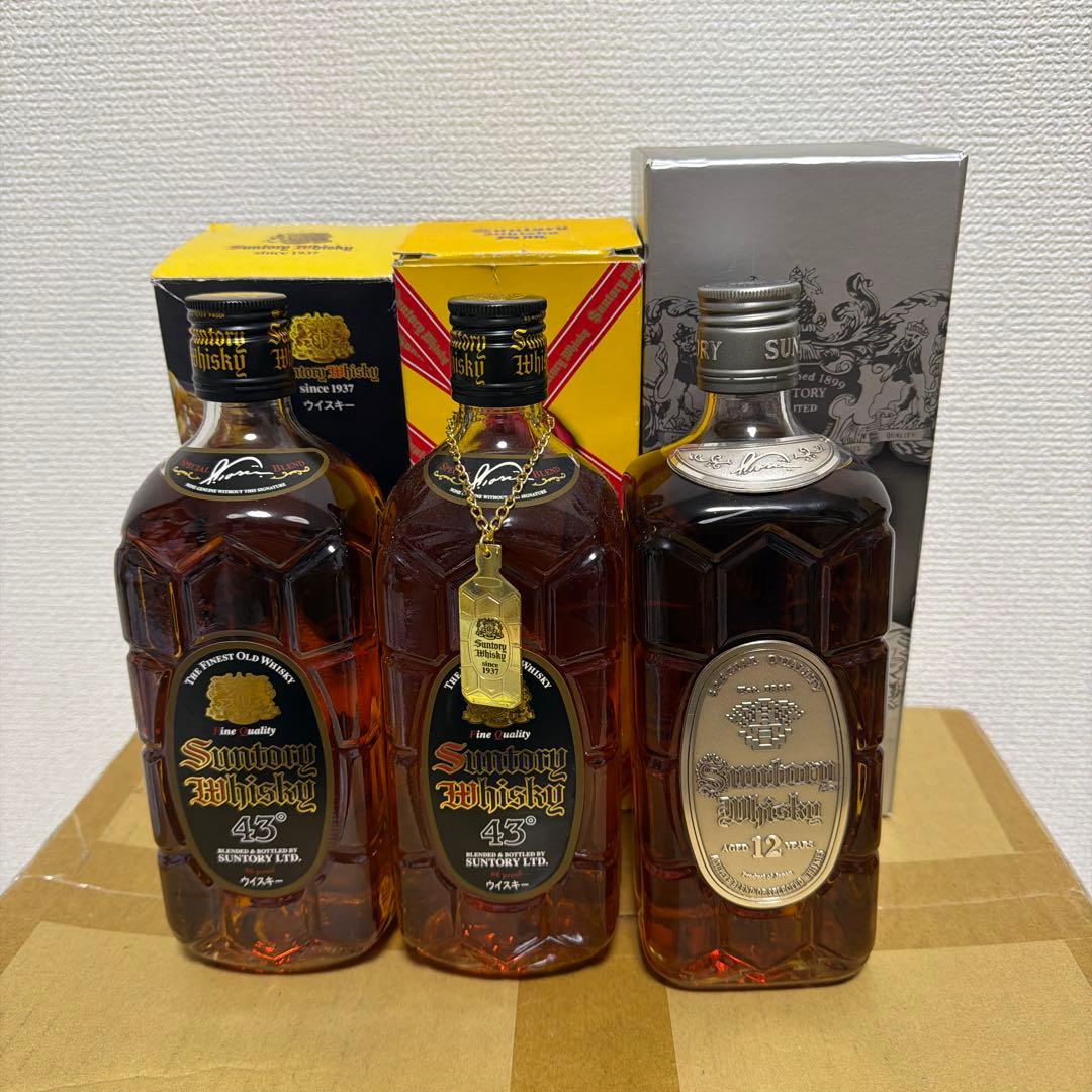 Suntory ウイスキー 12年 43% セット