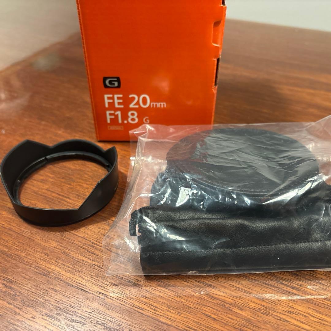 Sony FE 20mm F1.8 レンズ