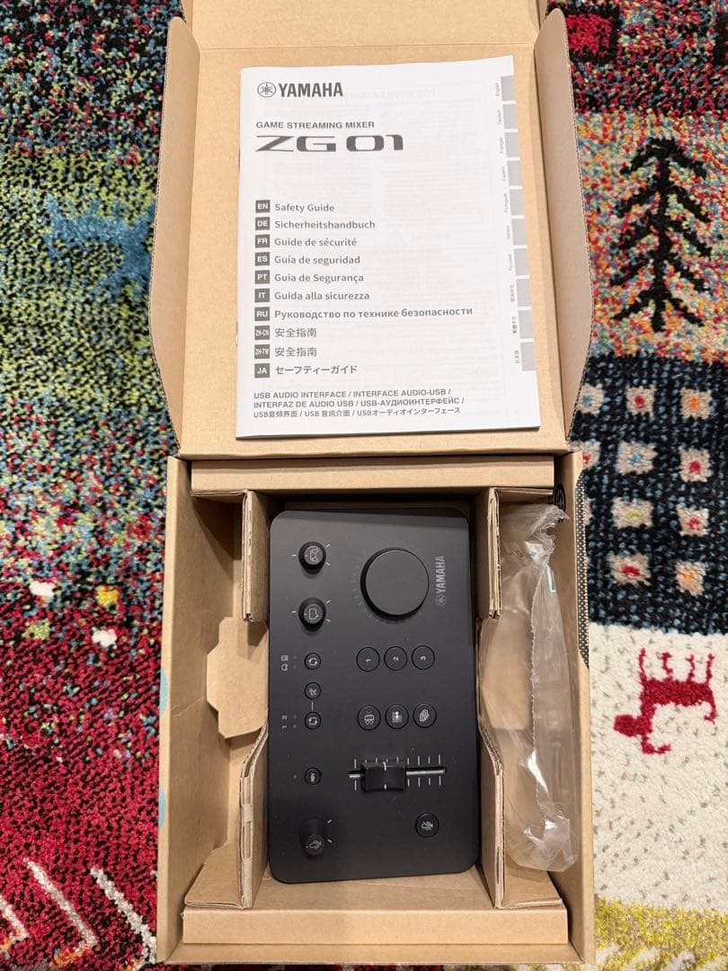 Yamaha ゲームストリーミングミキサー ZG01