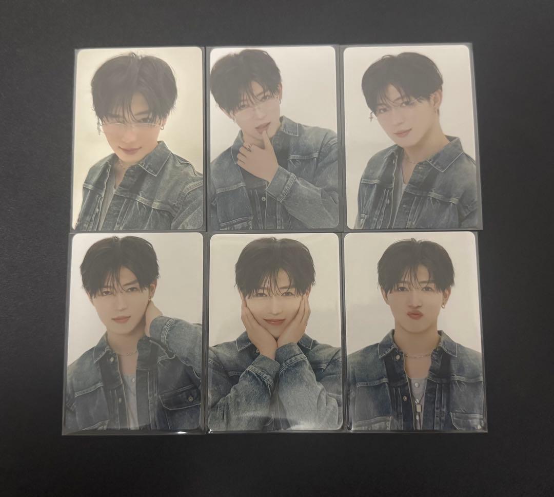 西山智樹 TAGRIGHT show case フォトカード 6種 コンプ ①