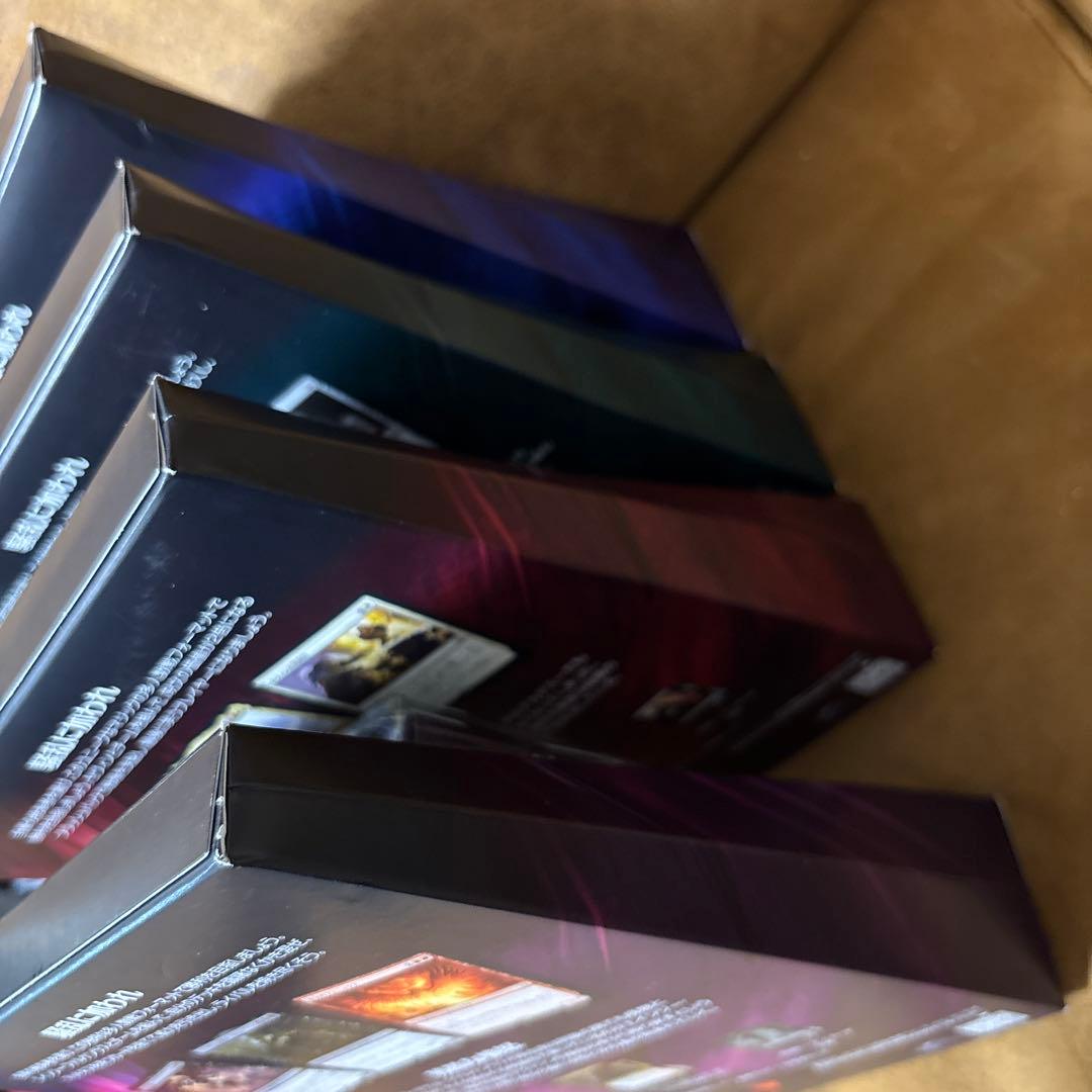 日本語版　統率者2019 神秘の知力　残酷な憤怒　匿名の威圧　原初の起源　未開封